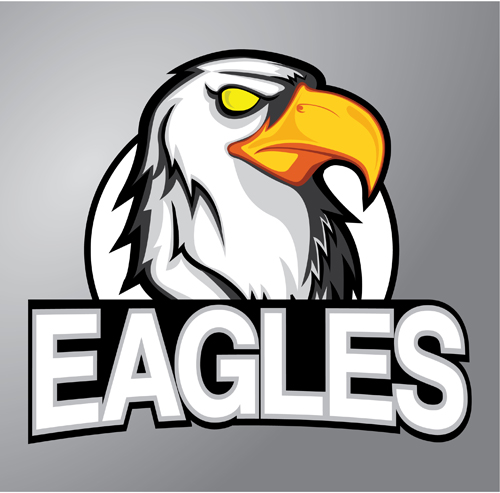 Eagles logo vector material 01