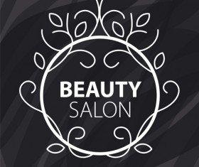 Woman with Beauty Salon vector 04 free download