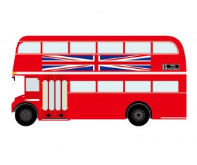 London bus simple vector