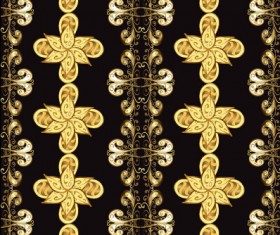 Luxury ornament floral pattern seamless vecrtor 02