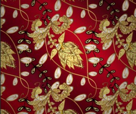 Luxury ornament floral pattern seamless vecrtor 07