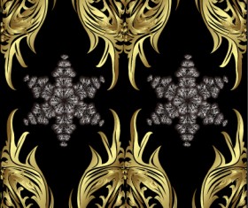 Luxury ornament floral pattern seamless vecrtor 13