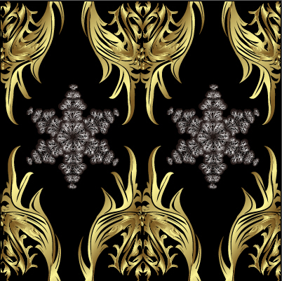 Luxury ornament floral pattern seamless vecrtor 13