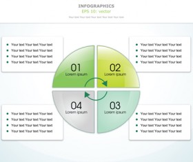 Modern Education Infographics vector set 02