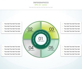 Modern Education Infographics vector set 04