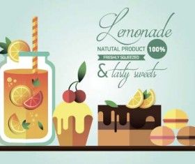 Nature product food vector material 01