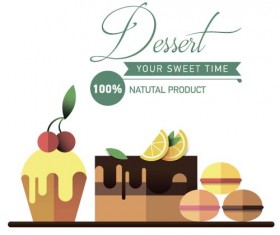 Nature product food vector material 02