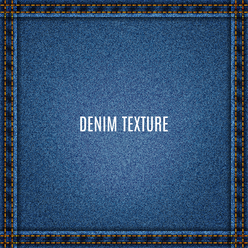 Original denim blue texture background vector 05