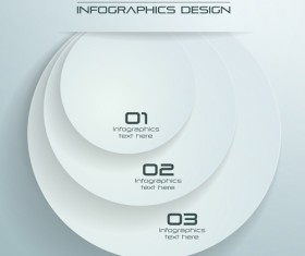 Paper Infographics white vector design 02