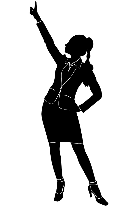 Woman Silhouettes Vector & Photo (Free Trial)