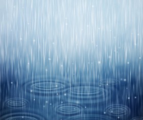 Rain water blurs background vector 02