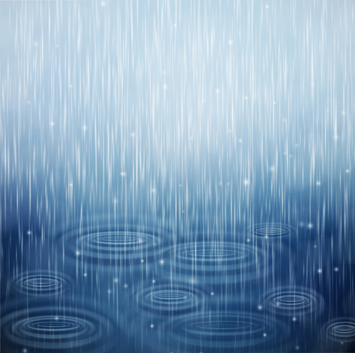 Rain water blurs background vector 02