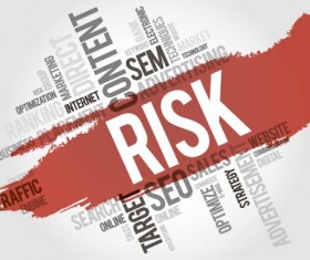 Red brushes with alphabet background vector 07