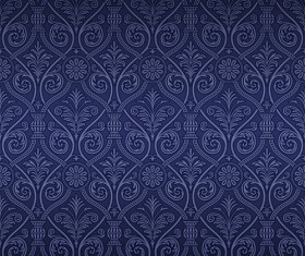 Seamless ornamental pattern vector material 02