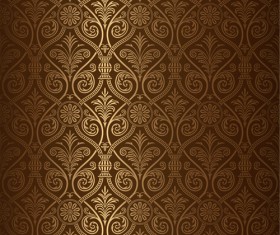 Seamless ornamental pattern vector material 05