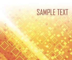 Shining orange abstract background vector 10