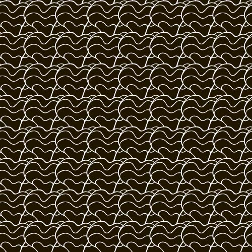 Simple waves seamless pattern vector 06