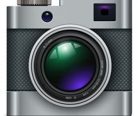 Vintage camera design illustration vector 03