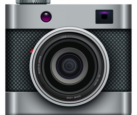 Vintage camera design illustration vector 04