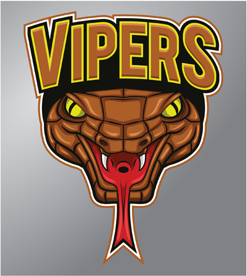 Vipers logo vector material