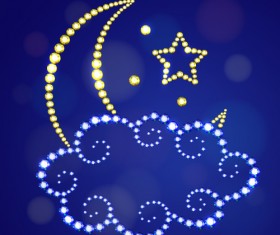 Weather diamond decorative vectors 04