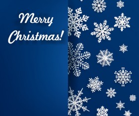 2016 christmas sonwflake cards vectors 01