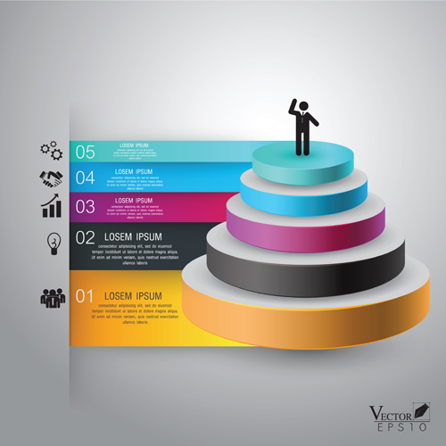 infographic template vector