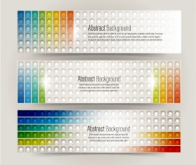 Abstract banners fashion vectors 01