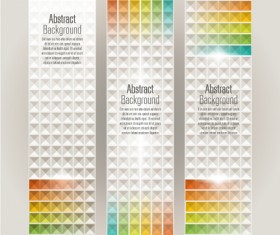 Abstract banners fashion vectors 02