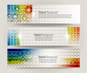 Abstract banners fashion vectors 03