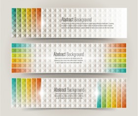 Abstract banners fashion vectors 04