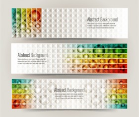 Abstract banners fashion vectors 05