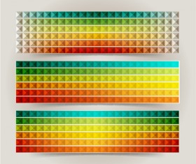 Abstract banners fashion vectors 06