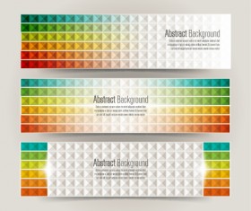Abstract banners fashion vectors 07