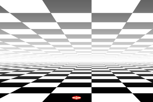 Black white square background vector