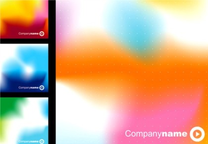 Bright colorful background vector set