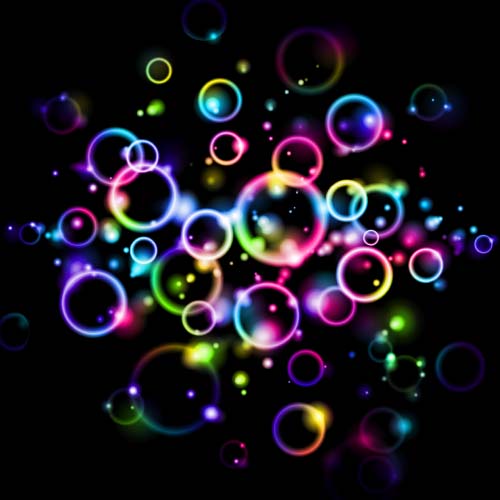 Bubble colorful art background vector