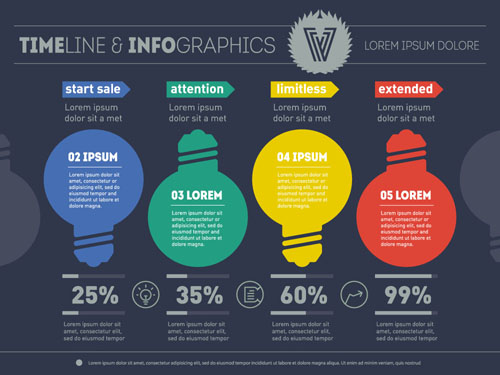 Business Infographic creative design 3566