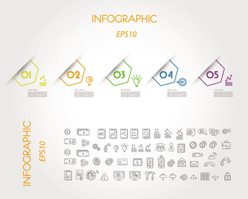 Business Infographic creative design 3568