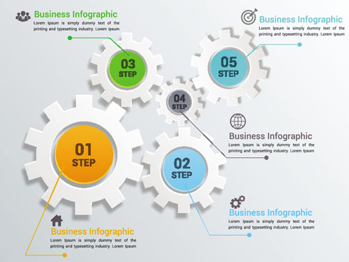 Business Infographic creative design 3574