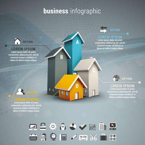 Business Infographic creative design 3576