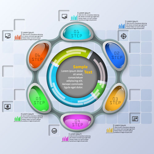 Business Infographic creative design 3582