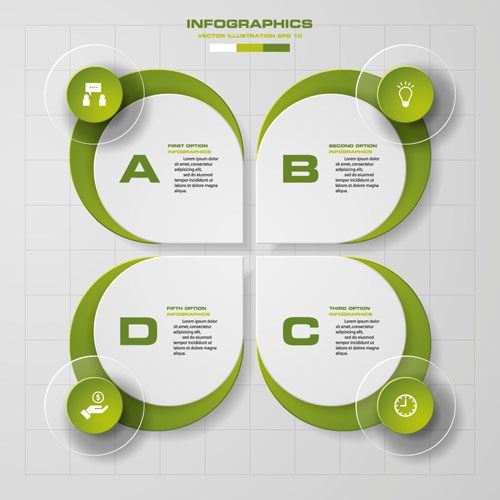 Business Infographic creative design 3583