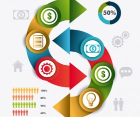 Business Infographic creative design 3588