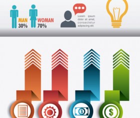 Business Infographic creative design 3596