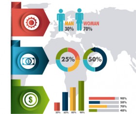 Business Infographic creative design 3597