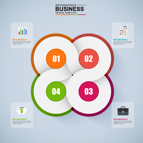 Business Infographic creative design 3607