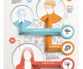 Business Infographic creative design 3637