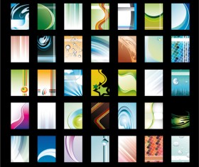 Business cards modern design vector