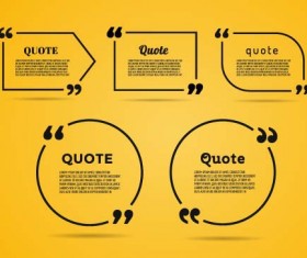 Business text box vector design 01